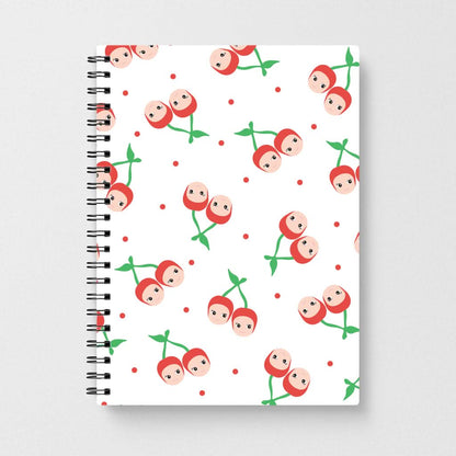 Cherry Angels Pattern Notebook