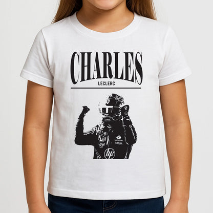 Charles Red And Gold Girls T-Shirt