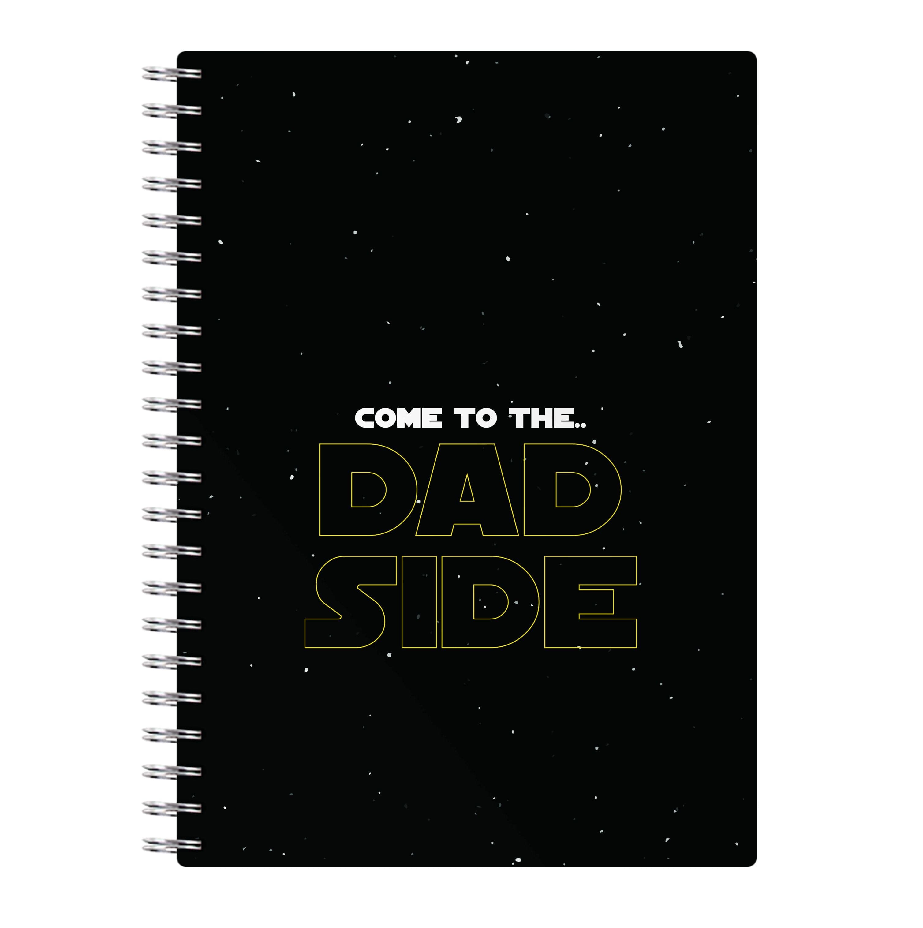 Come To The Dad Side - Personalised Father's Day Notebook