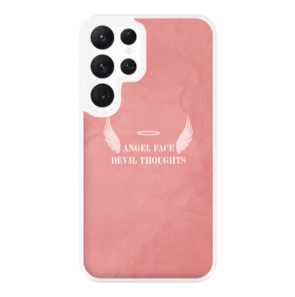 Angel Face Devil Thoughts Phone Case