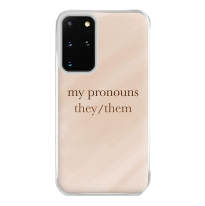 They & Them - Pronouns Phone Case