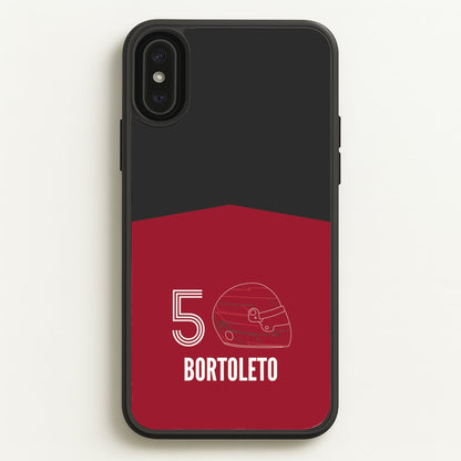 Bortoleto Helmet 2026 iPhone XS Max Case
