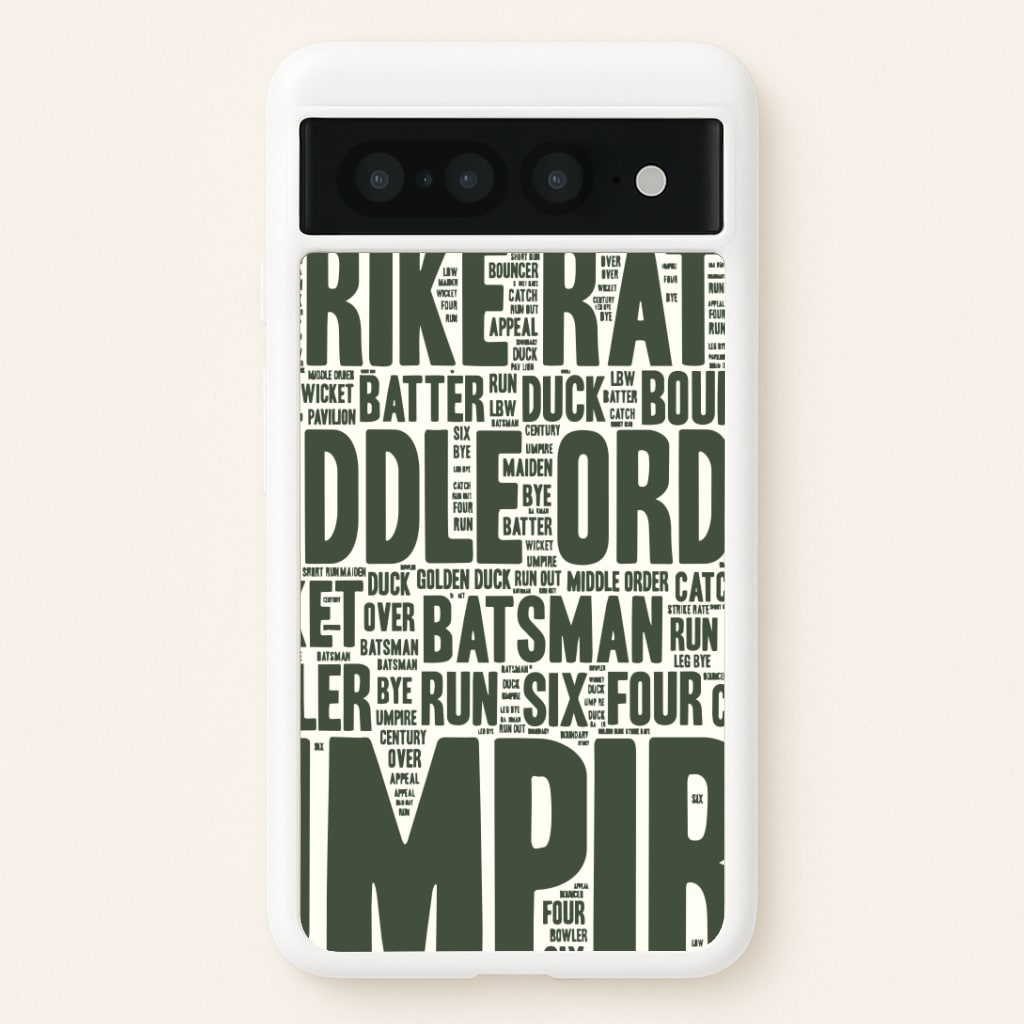 Cricket Wordscape Google Pixel 7 Pro Case
