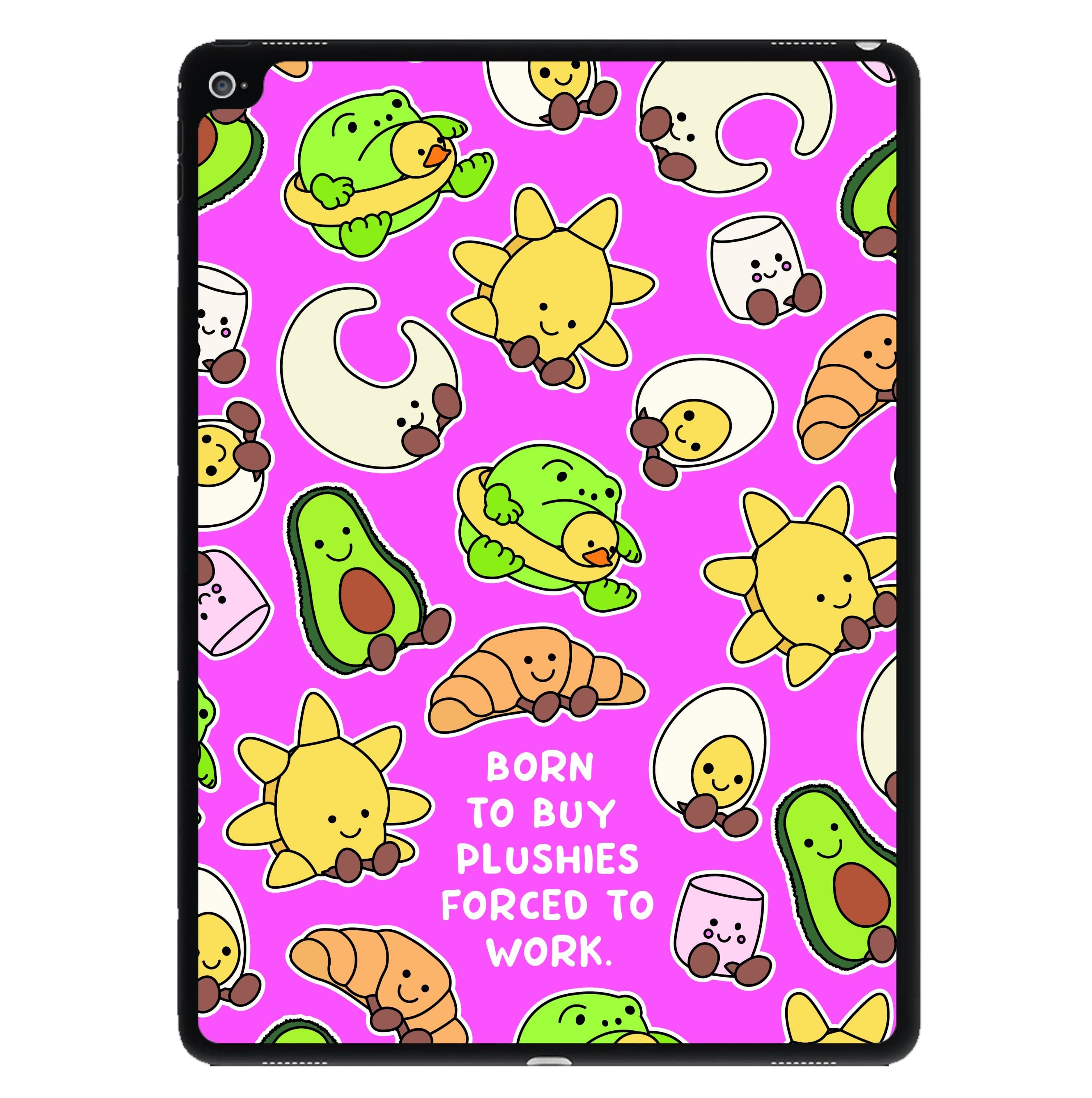 Born To Buy Plushy iPad Case