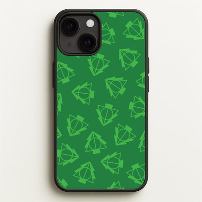 Christmas Tree Wizard Icon Pattern iPhone 13 Mini Case