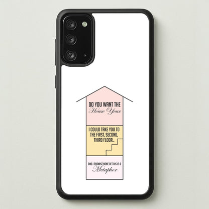 Do You Want The Tour Lyrics Galaxy Note 20 Case