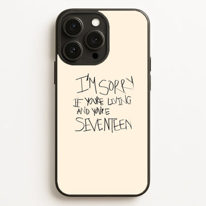 I'm Sorry - The 1975 Phone Case for iPhone, Samsung Galaxy and Google Pixel