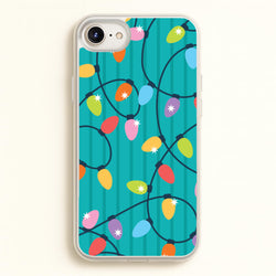 Funky Christmas Lights Pattern iPhone 6 / 7 / 8 / SE Case