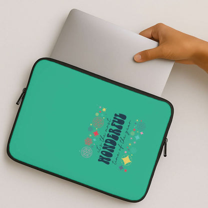 The Most Wonderful Time Of The Year Geometric MacBook Cover