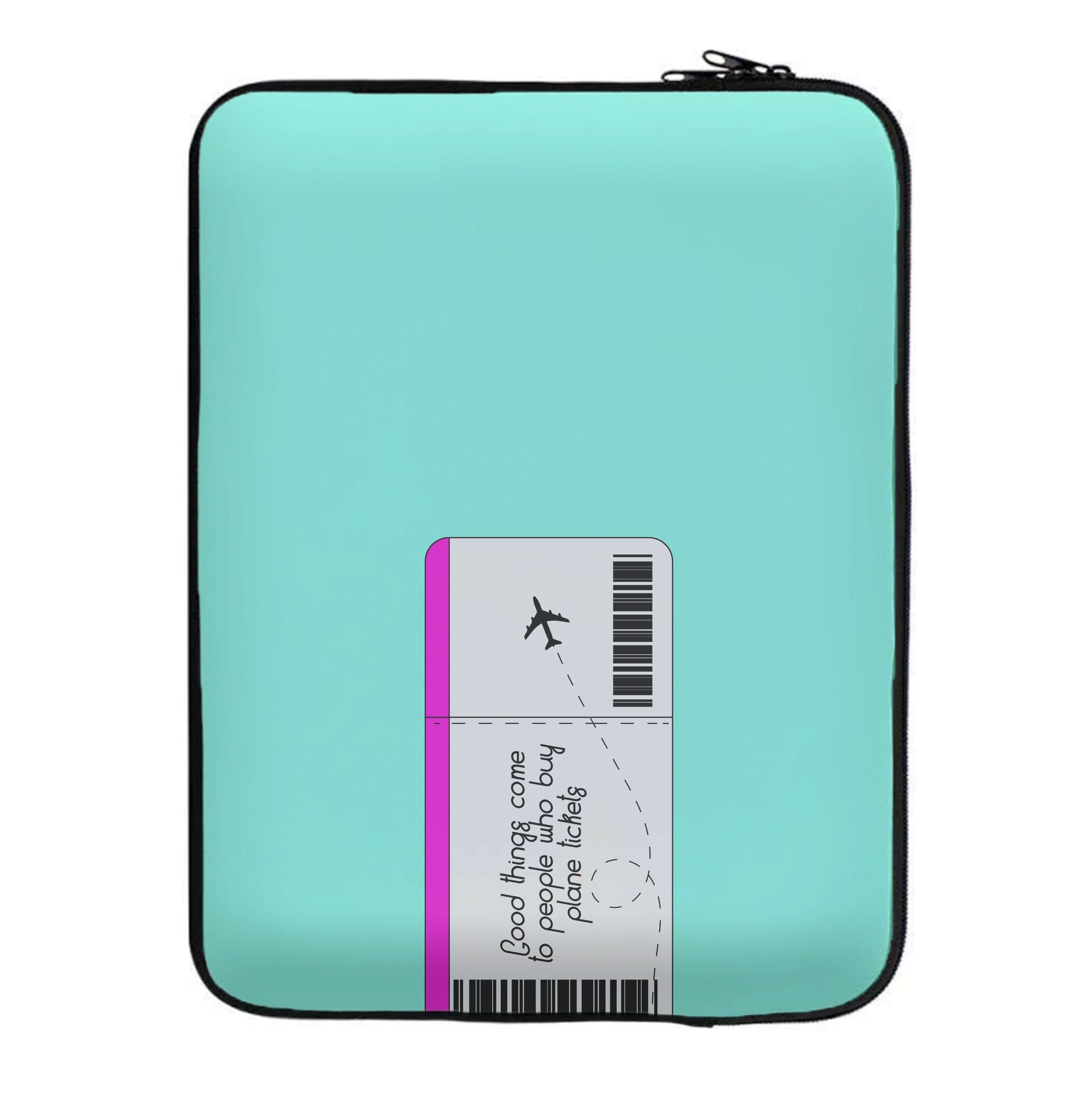 Buy Plane Tickets - Travel Laptop Sleeve