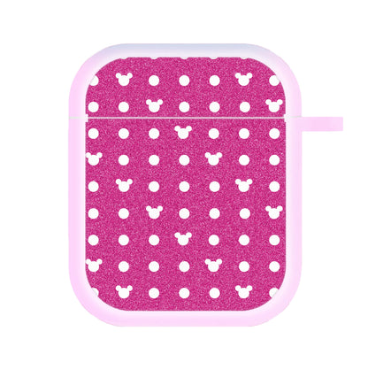 Mickey Polkadot Pink Fairytale AirPods Case