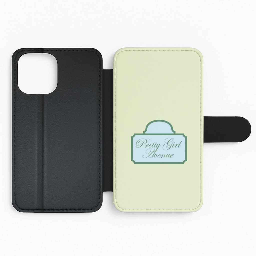 Pretty Girl Avenue Flip Phone Case