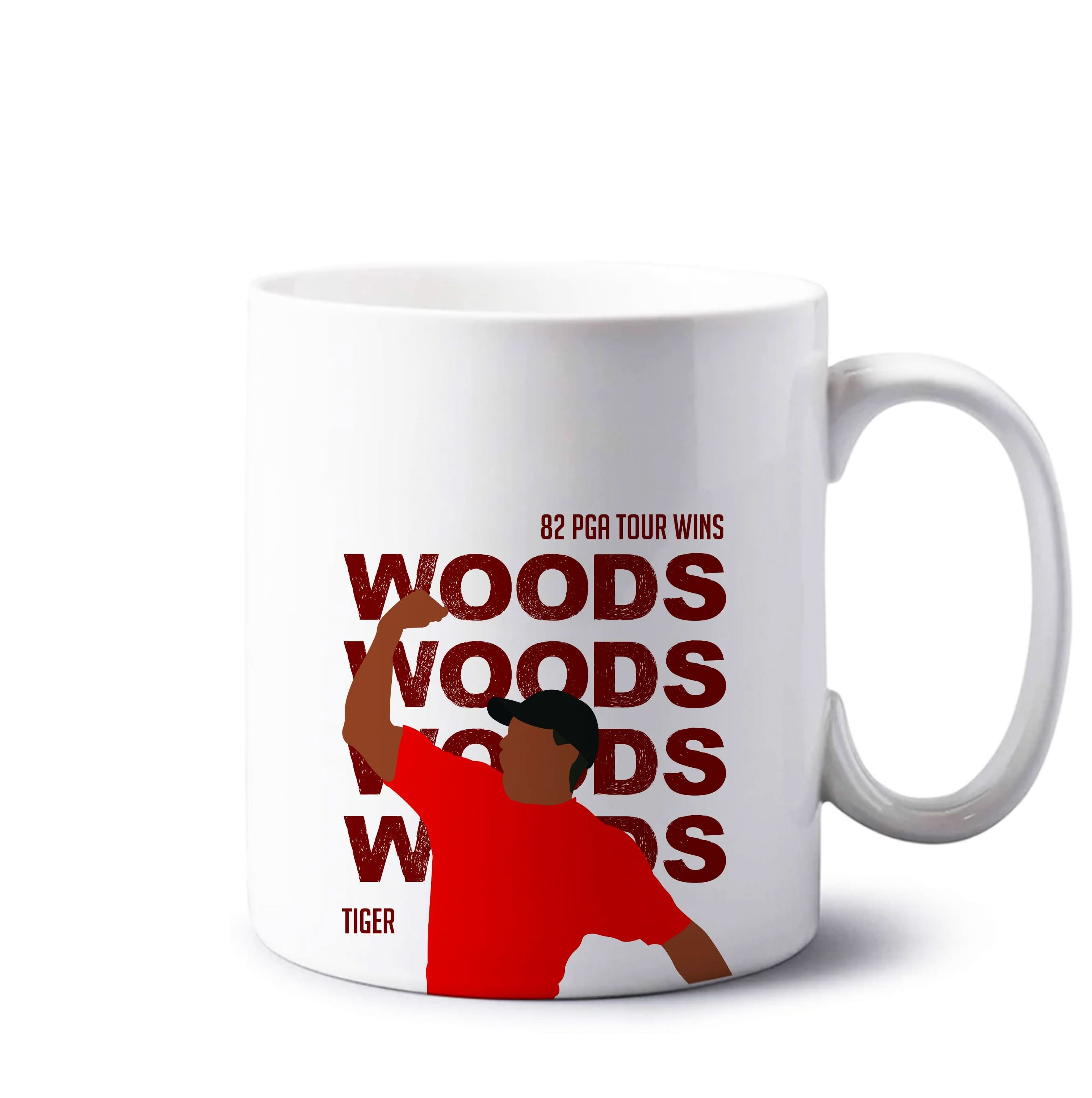 Woods Dark Red Mug