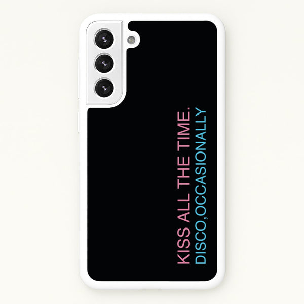Disco Occasionally Text Galaxy S22 Case