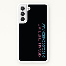 Disco Occasionally Text Galaxy S21FE Case
