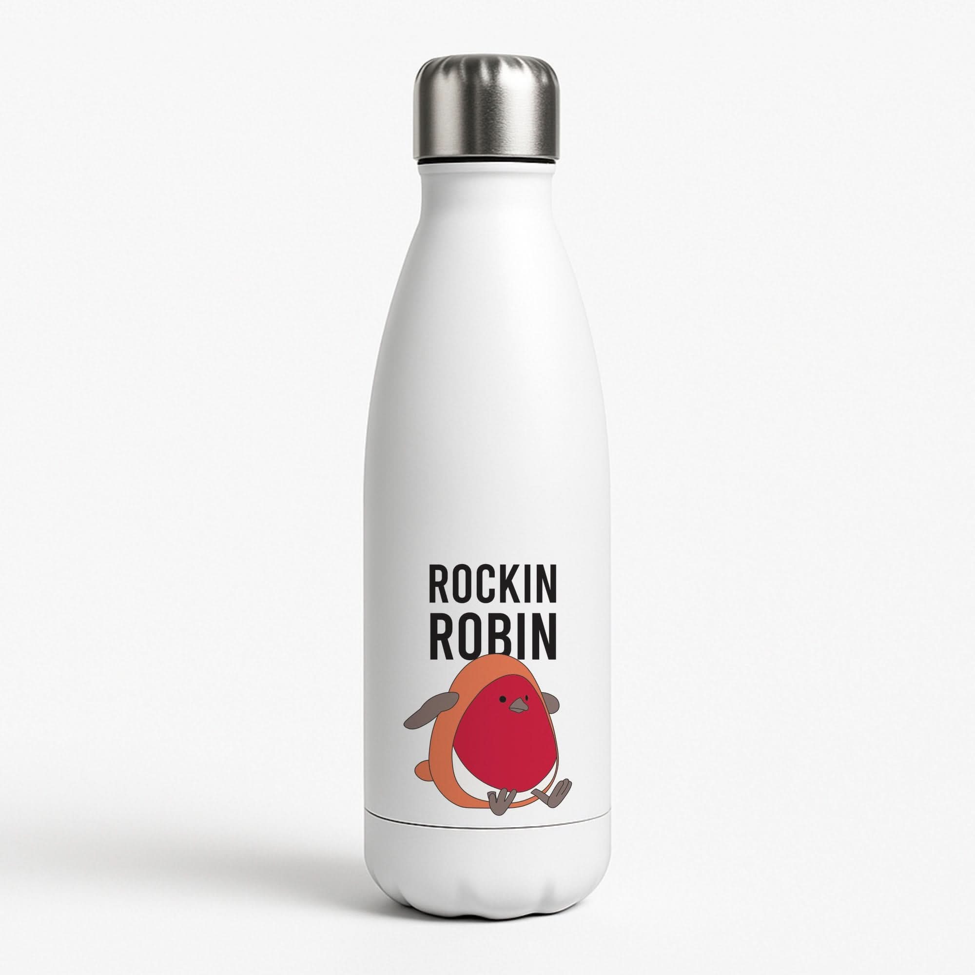 Rockin Robin Plush Water Bottle