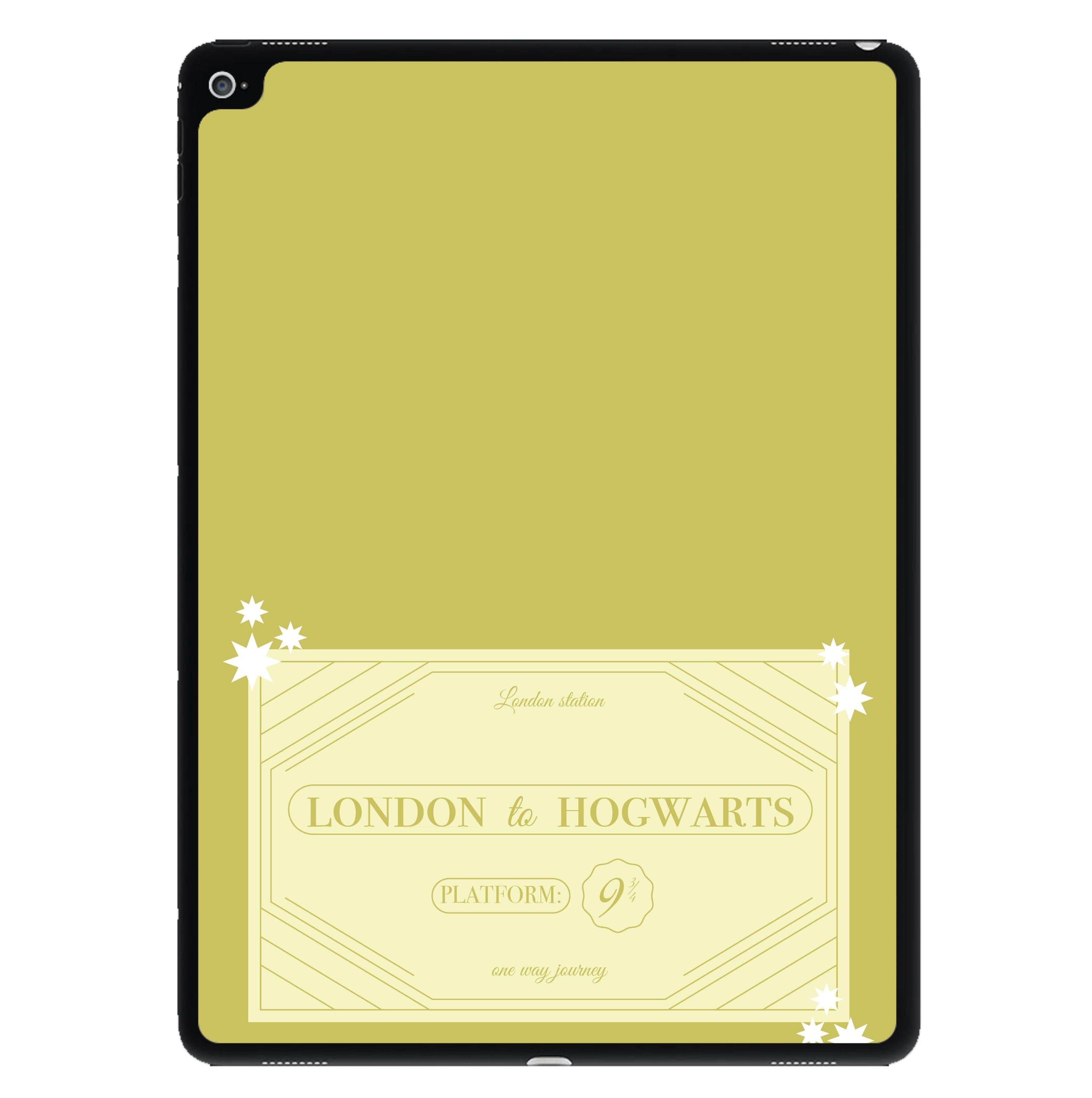 Train Ticket iPad Case