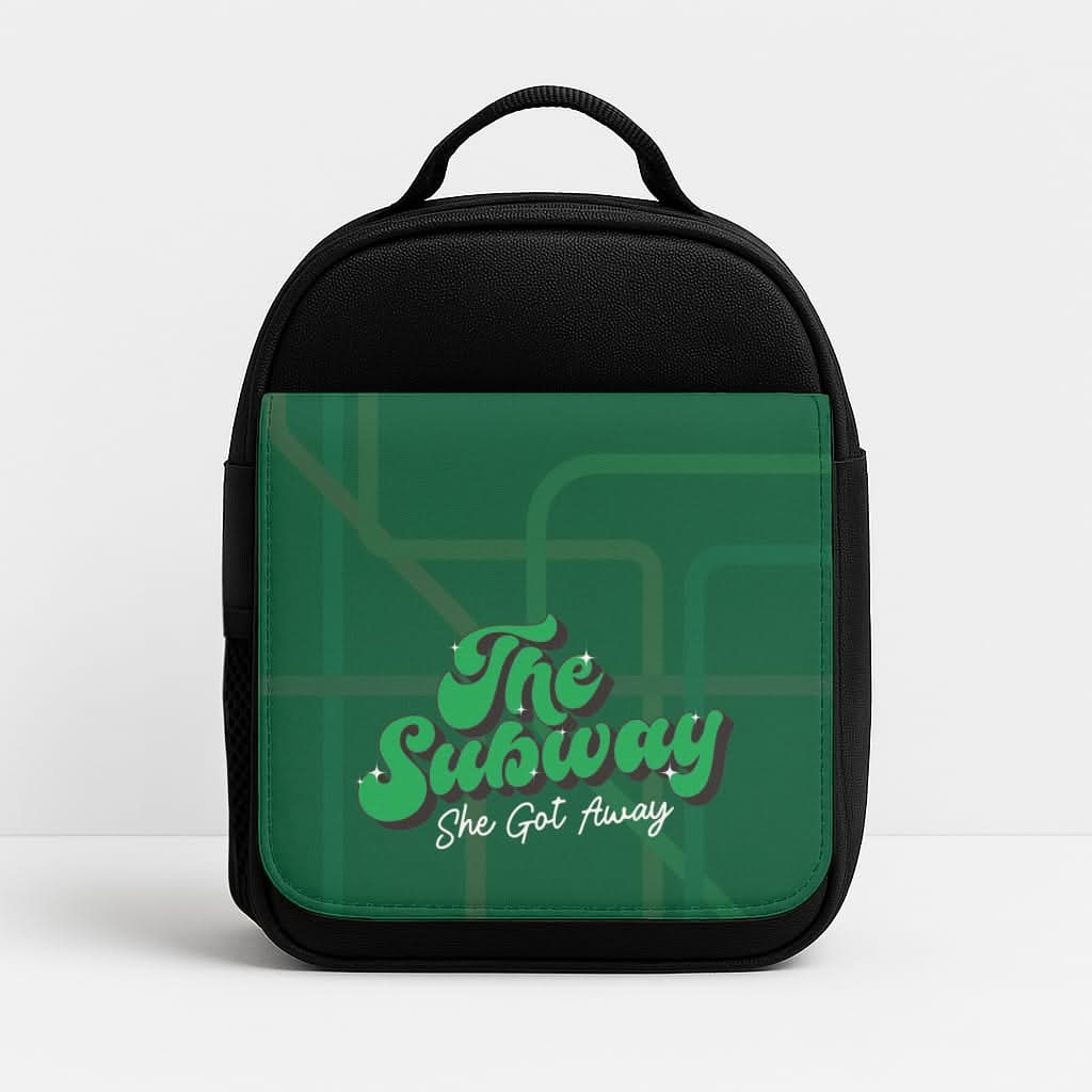 Subway Green Insulated Lunch Bag