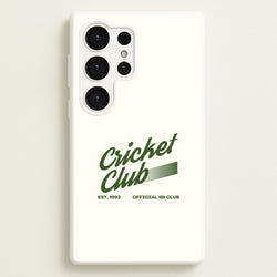 Official Cricket Club Galaxy S25 Ultra Case
