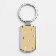 Minimal Christmas Trees Pattern Luxury Keyring 1