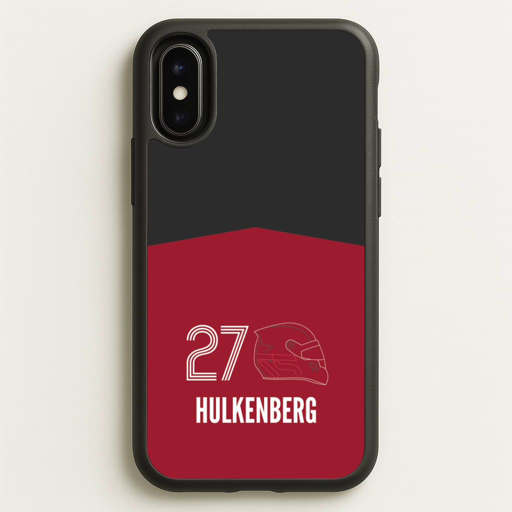 Hulkenberg Helmet 2026 iPhone X / XS Case