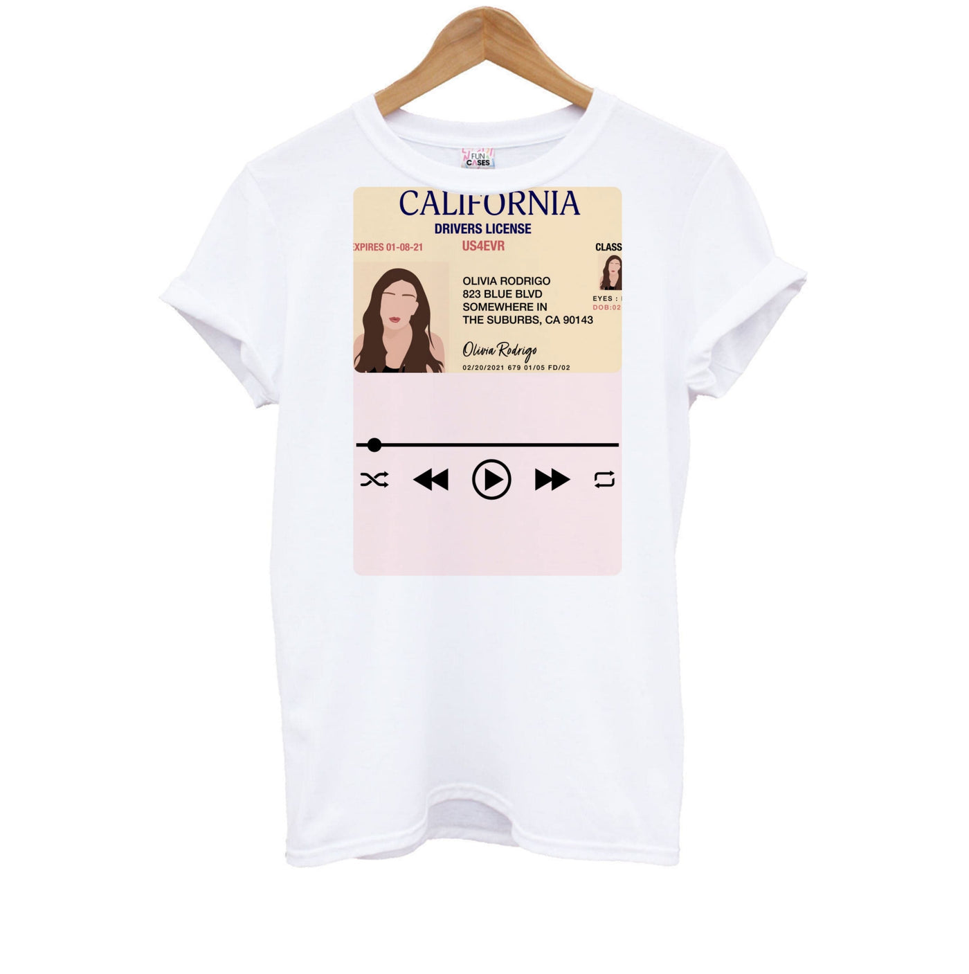 Drivers License - Olivia TikTok Kids T-Shirt