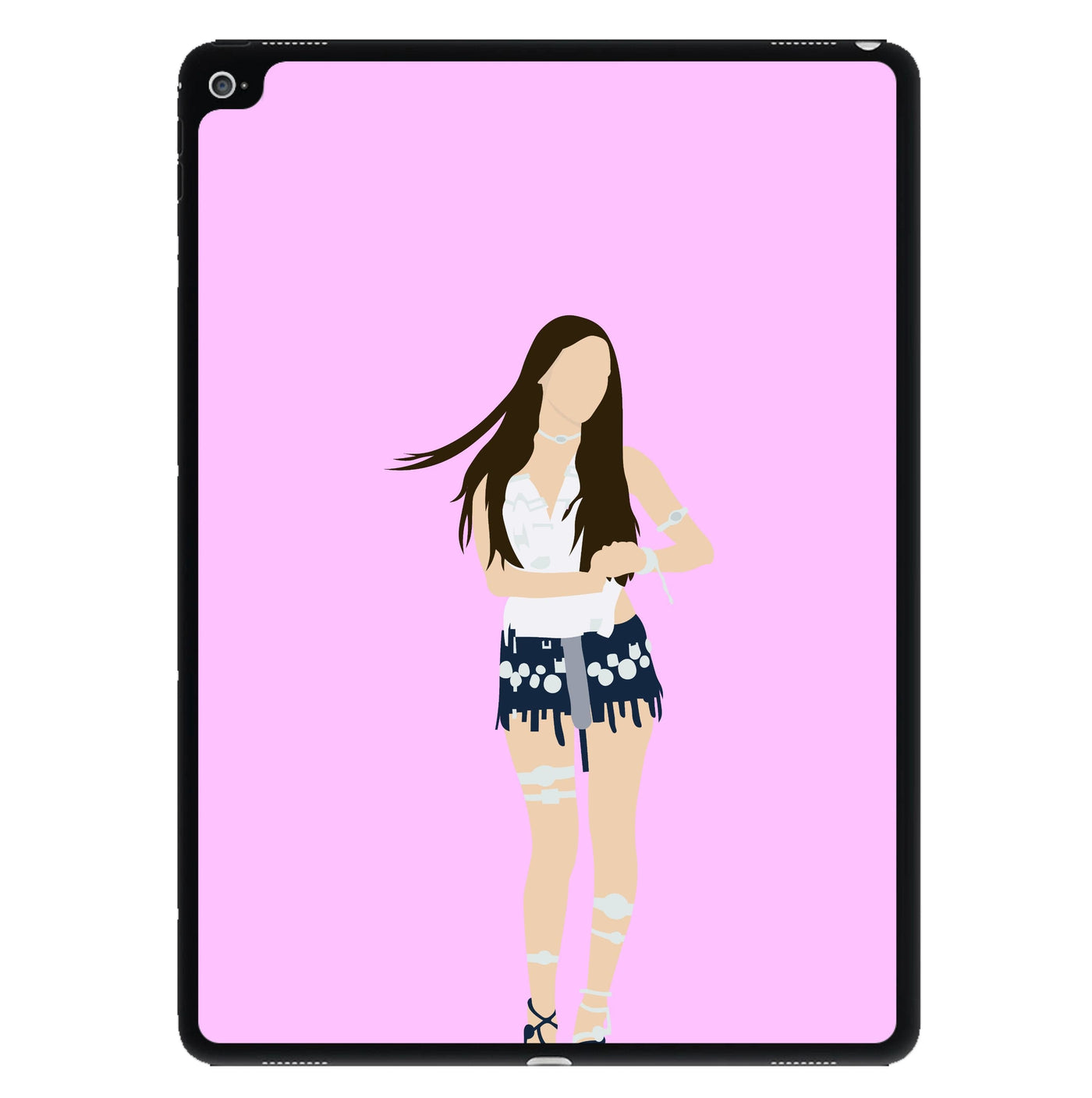 Dress Made Of Watches - Olivia iPad Case