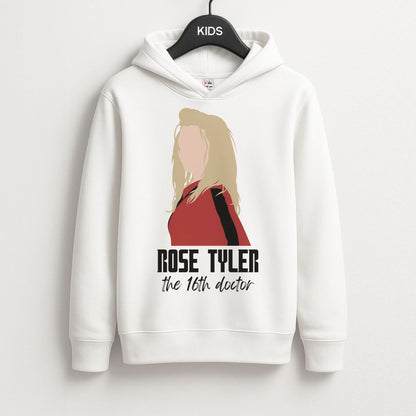 Rose The 16th Doctor Kids Hoodie