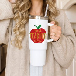 Apple Best Teacher Ever Tumbler