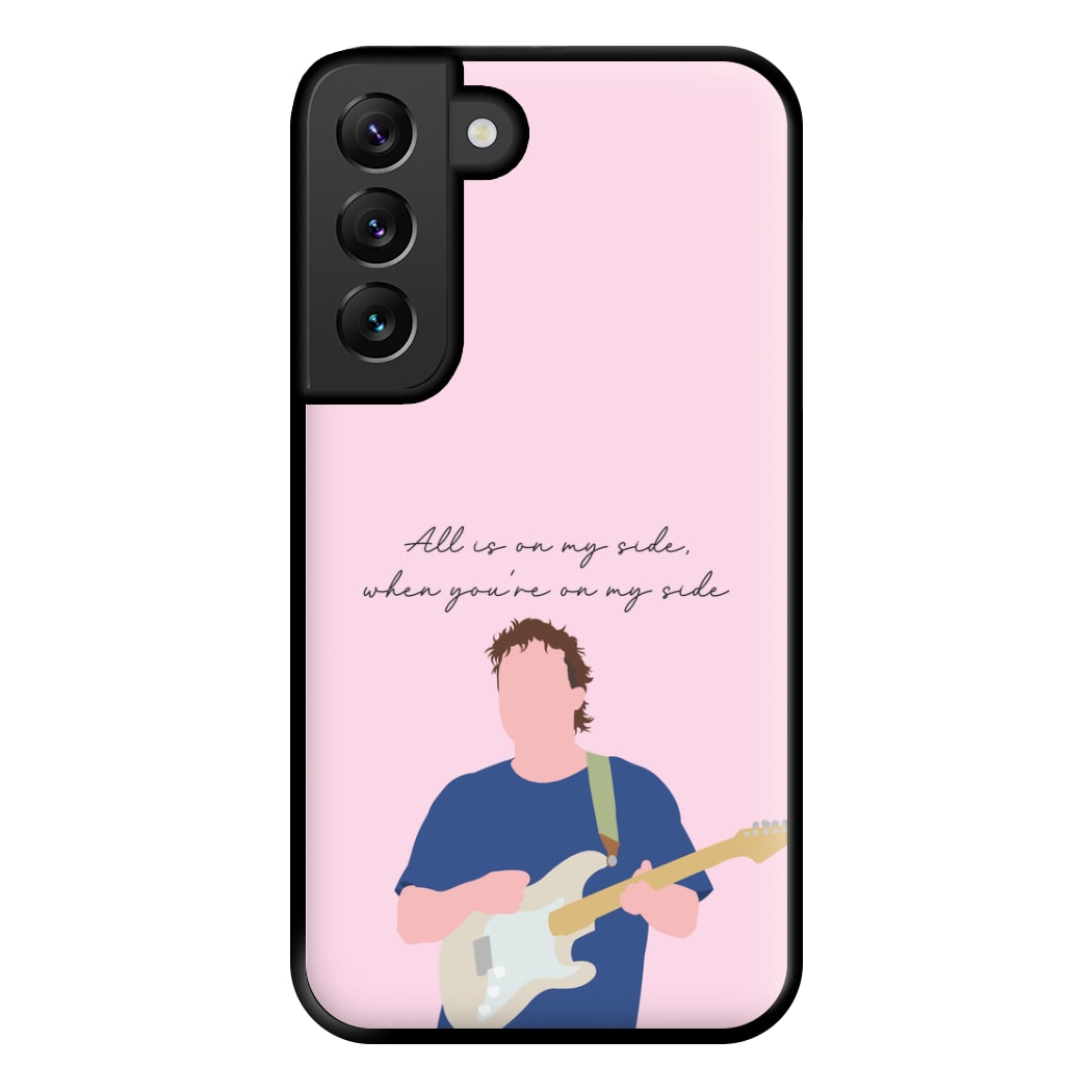 All Is On My Side Pink Galaxy S22 Plus Case