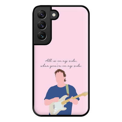 All Is On My Side Pink Galaxy S22 Plus Case