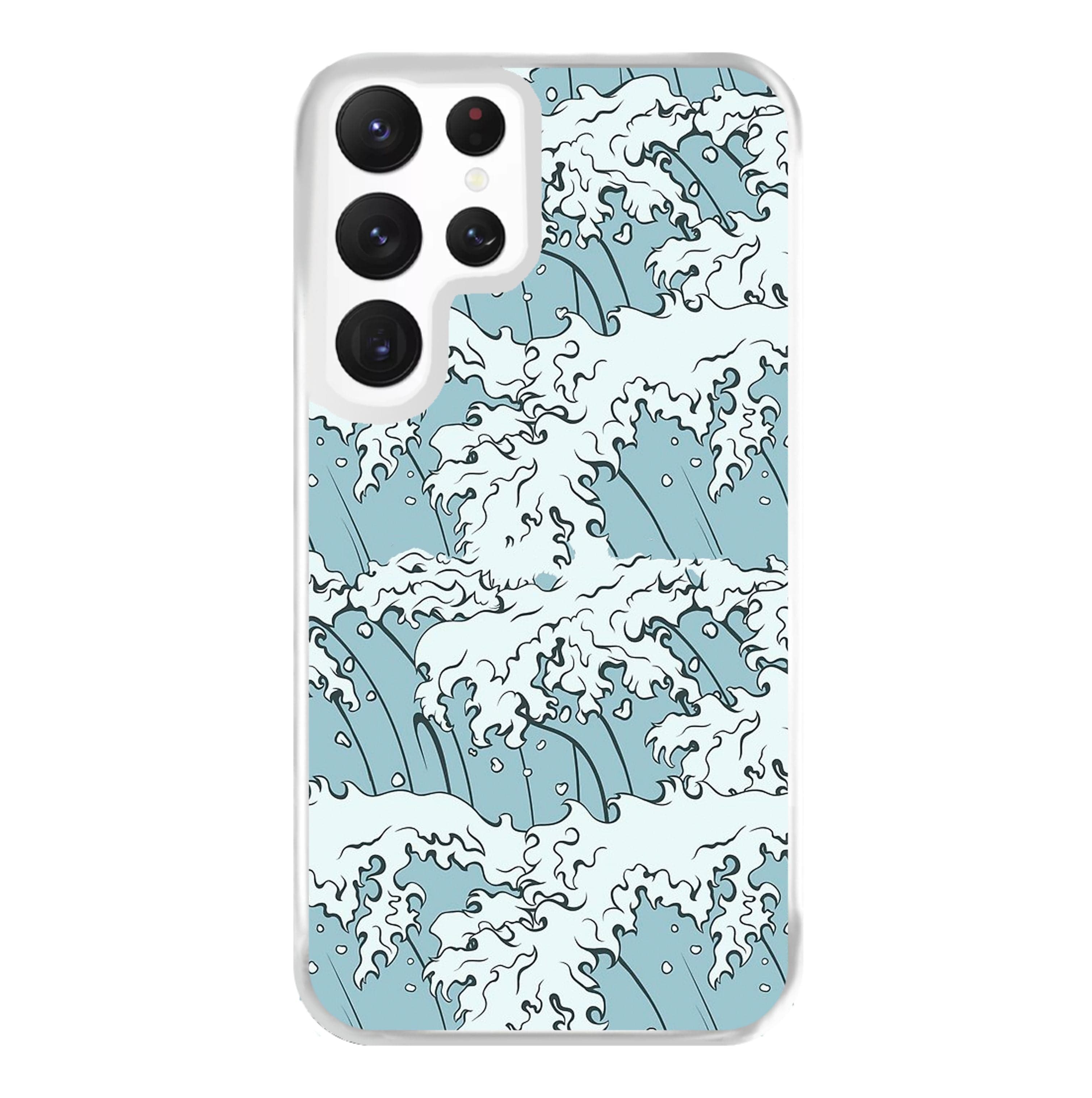 Japanese Waves Phone Case