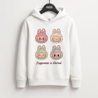 Happiness Is Eternal Monsters Kids Hoodie