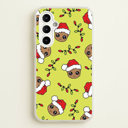 Christmas Tree Hero Pattern Galaxy A54 Case