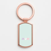 Mum Patchwork Luxury Keyring 4