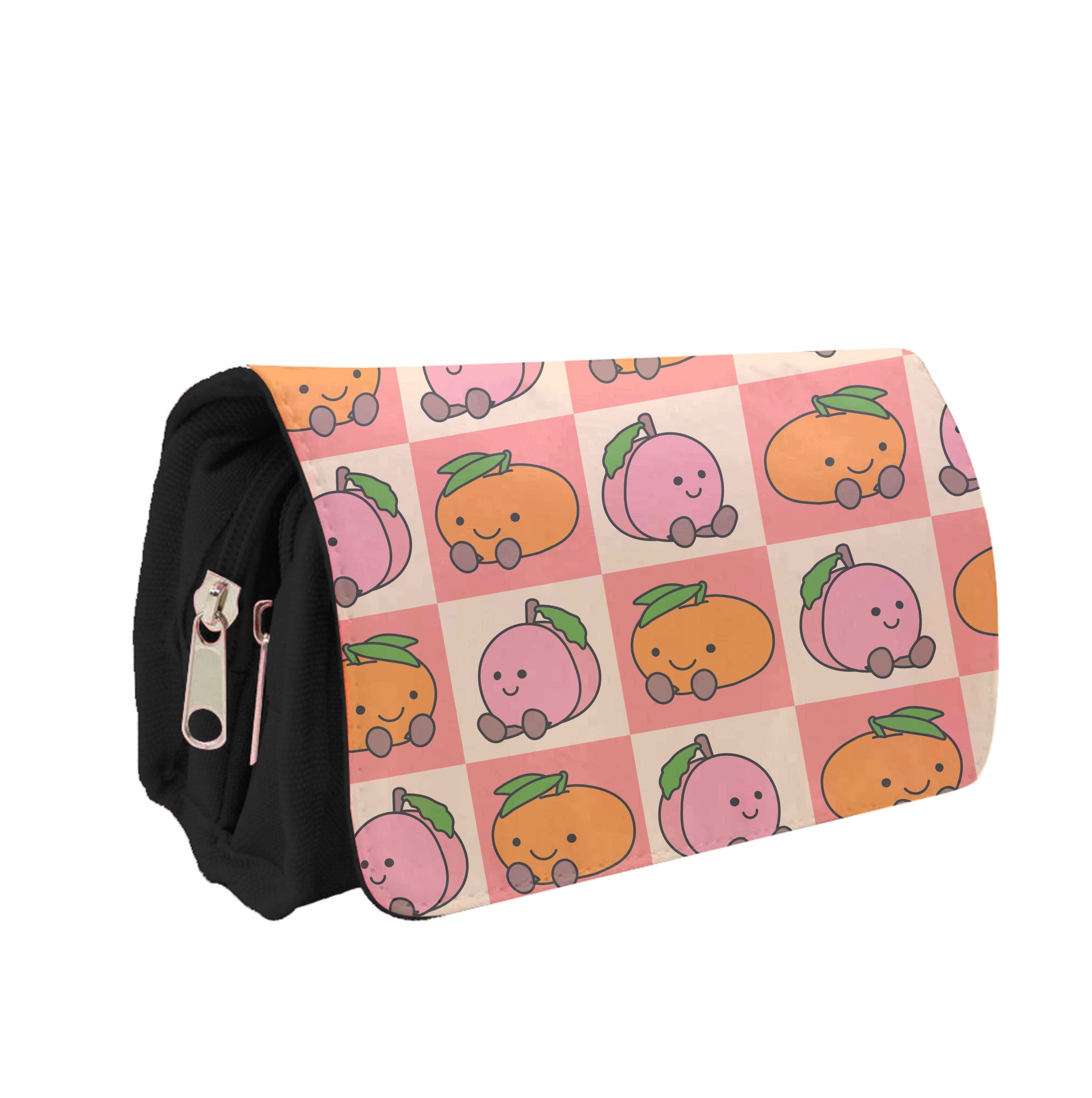 Oranges And Peaches - Plushy Pencil Case