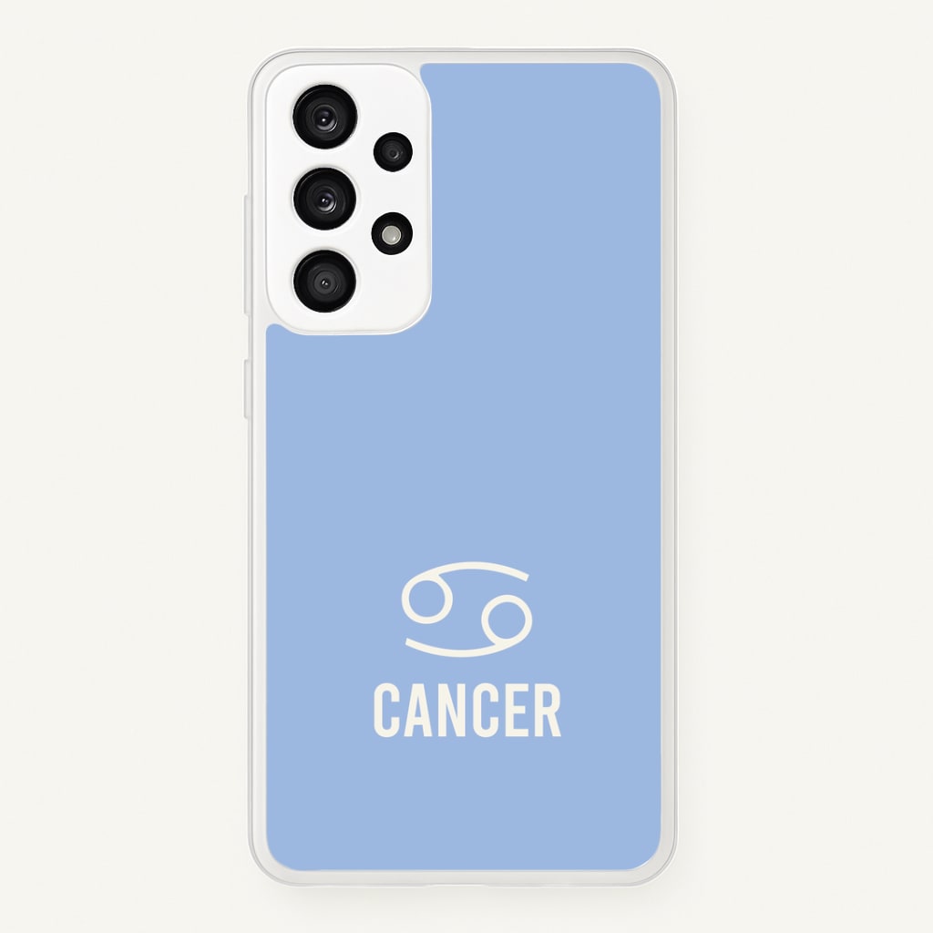 Cancer Pastel Zodiac Galaxy A53 Case
