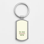 In My Mum Era Silver Metal Keyring