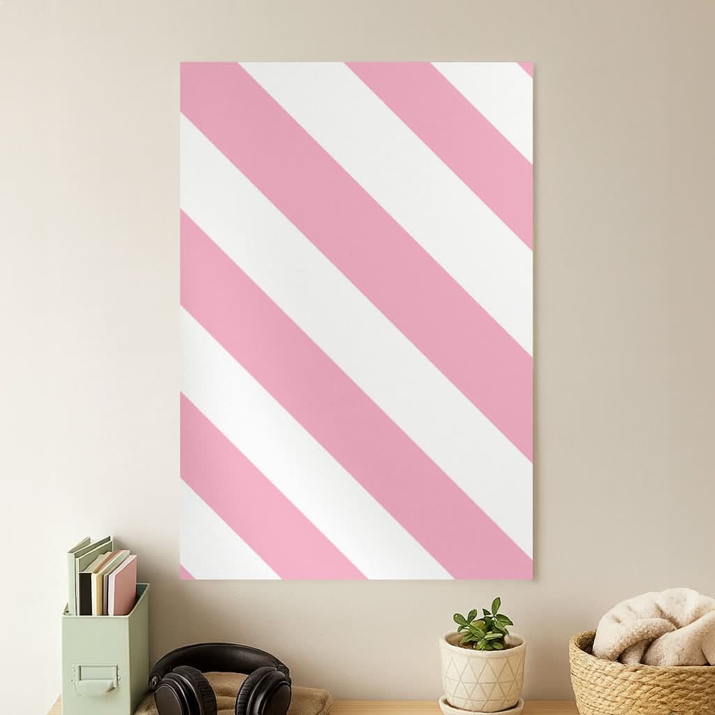 Candy Cane Stripes Poster
