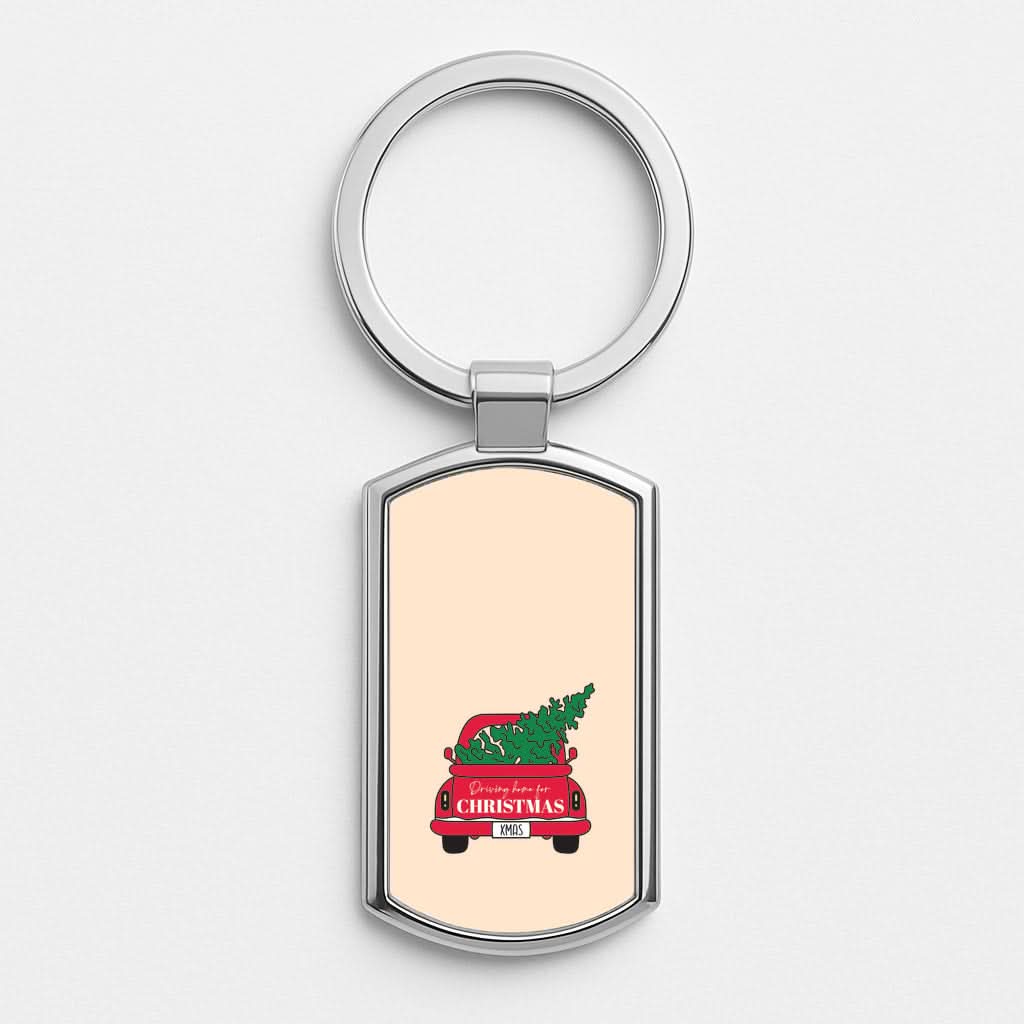 Driving Home For Christmas Truck Luxury Keyring
