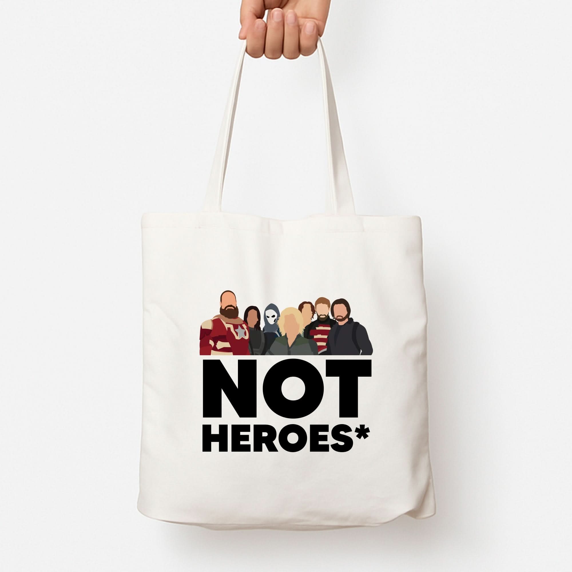 Not Heroes Tote Bag