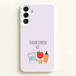 Teacher Starter Kit Galaxy A34 Case