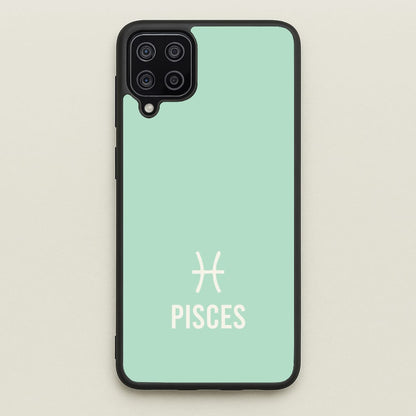 Pisces Pastel Zodiac Galaxy A12 Case