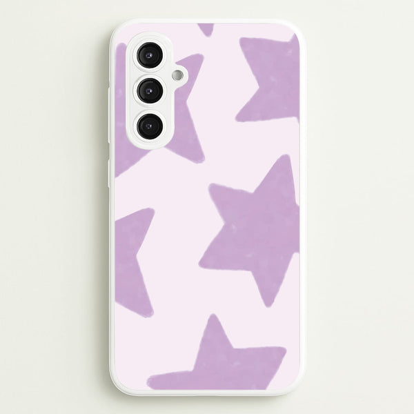 Lilac Stars Galaxy S23FE Case