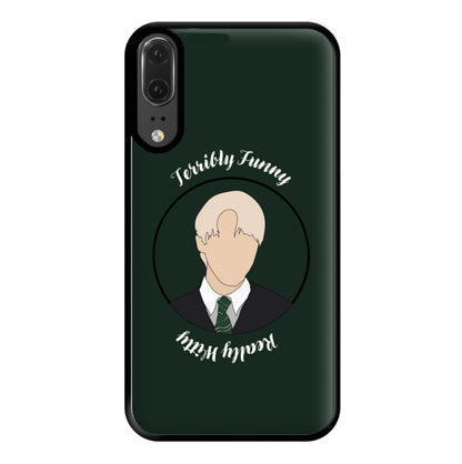 Terribly Funny, Really Witty Draco Malfoy Phone Case