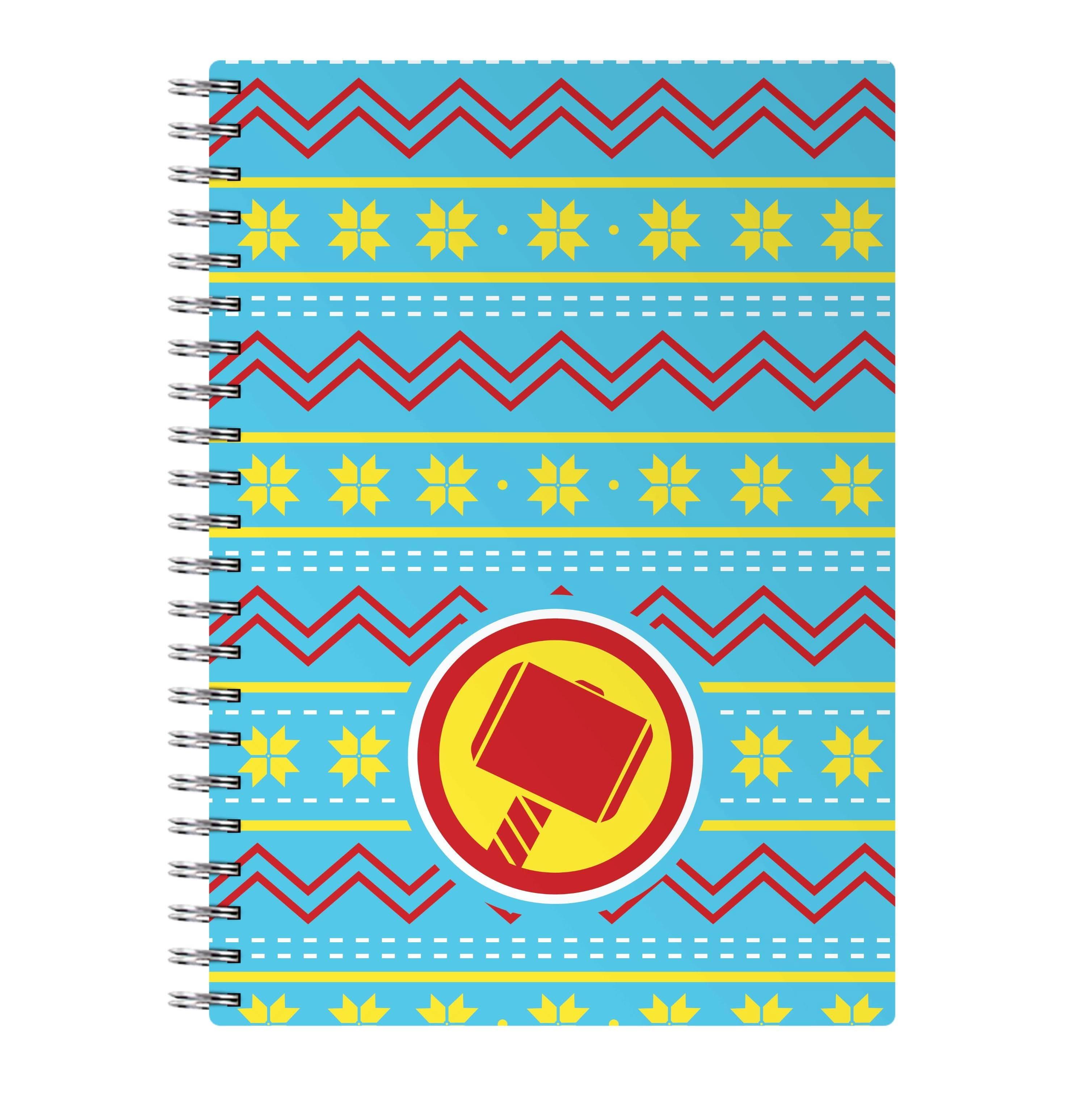 Hammer Christmas Pattern Notebook