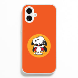 Cartoon Beagle Vampire iPhone 16 Plus Case