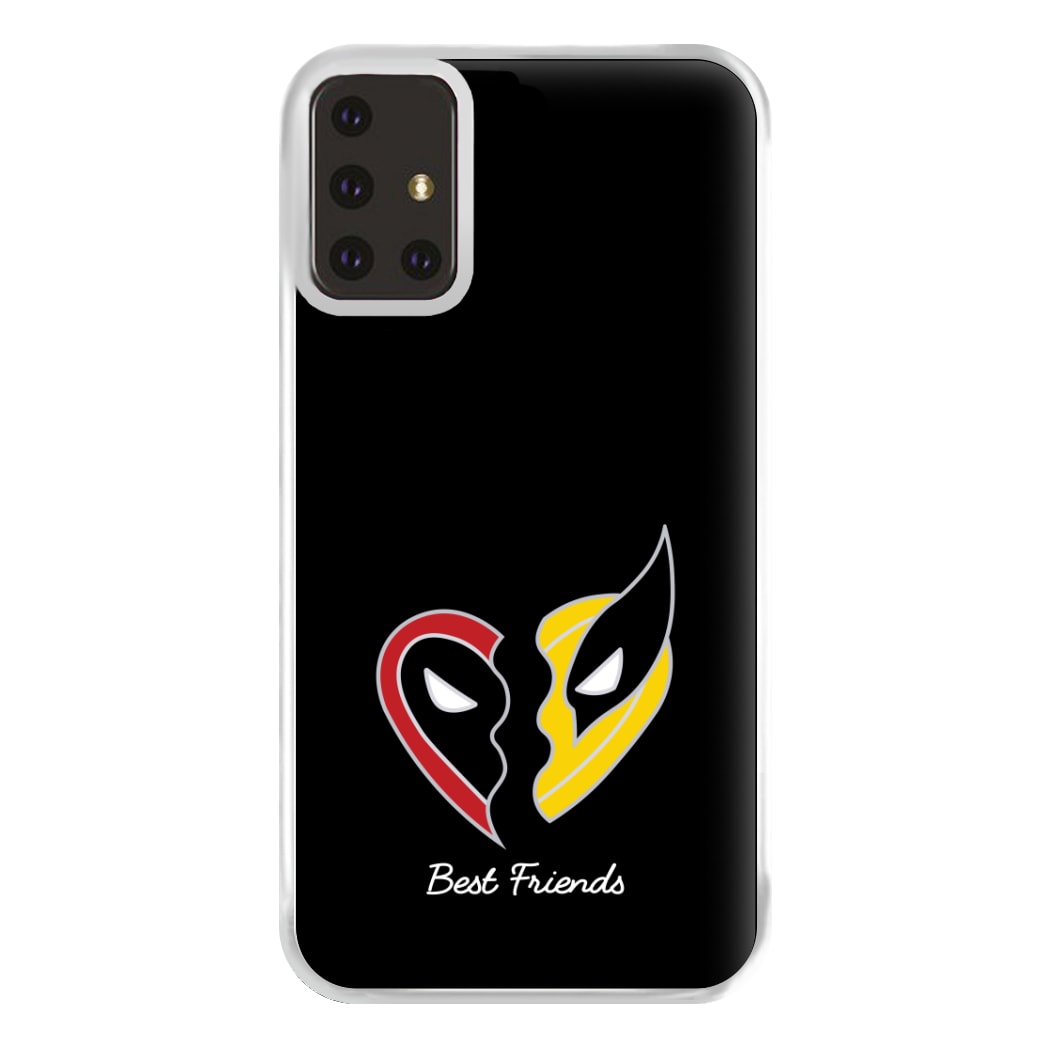 Superhero Best Friends Locket Galaxy A71 Case