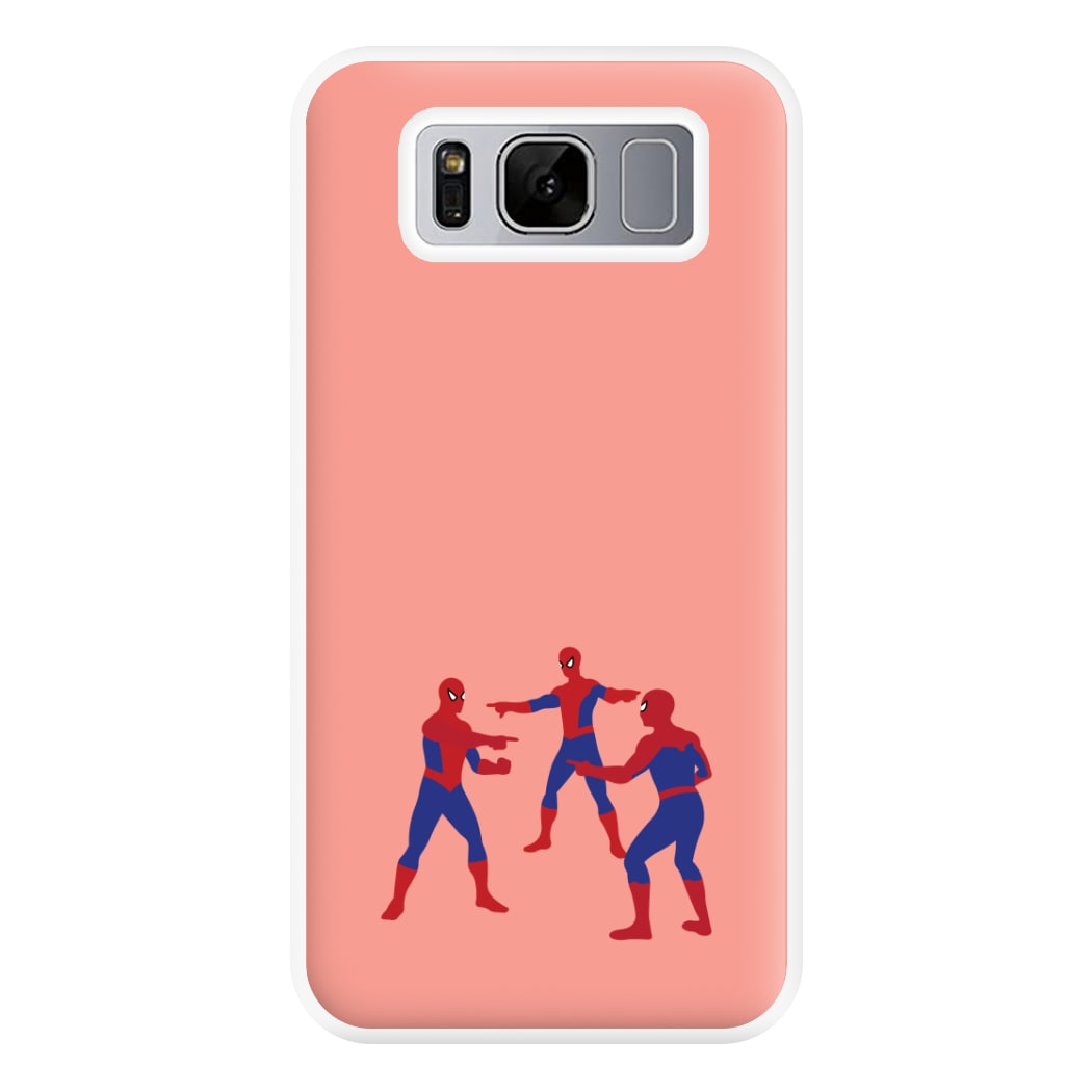 Spider Hero Pointing Meme Galaxy S8 Plus Case
