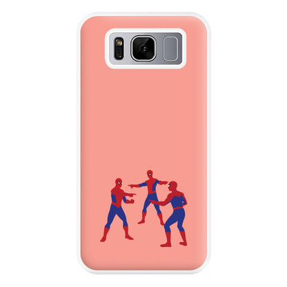 Spider Hero Pointing Meme Galaxy S8 Plus Case